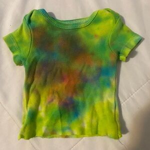 Vibrant Tie-Dye Doll T-Shirt